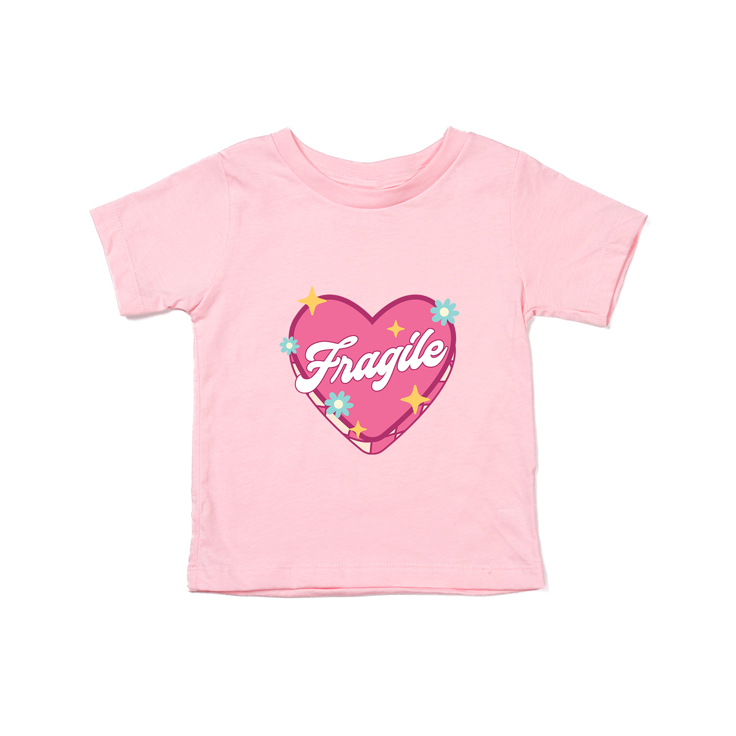 Fragile - Kids Tee (Pink)