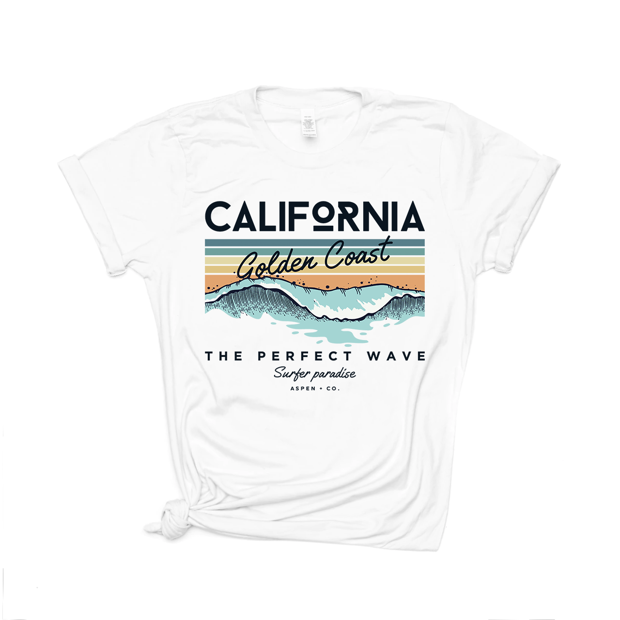 California Golden Coast - Tee (White)