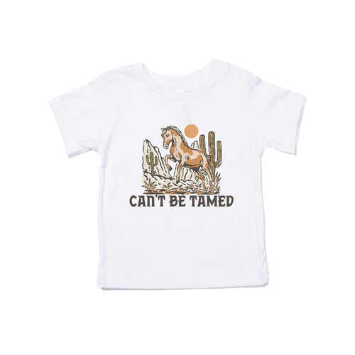Can't Be Tamed - Kids Tee (White)