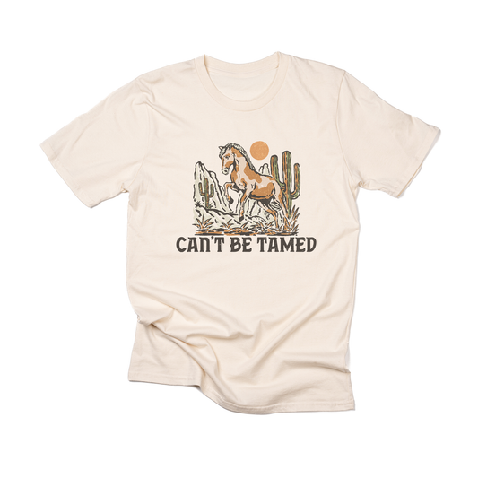 Can't Be Tamed - Tee (Vintage Natural, Short Sleeve)