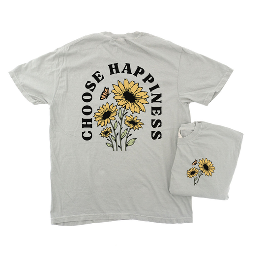 Choose Happiness (Front, Back) - Tee (Bay)