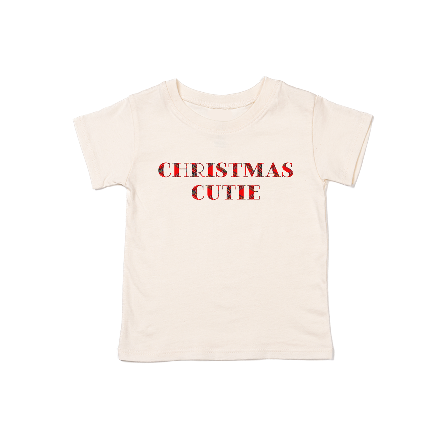 Christmas Cutie - Kids Tee (Natural)