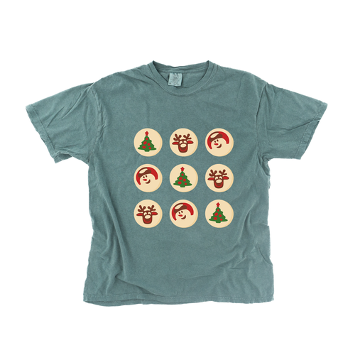 Christmas Sugar Cookies (Stacked) - Tee (Blue Spruce)