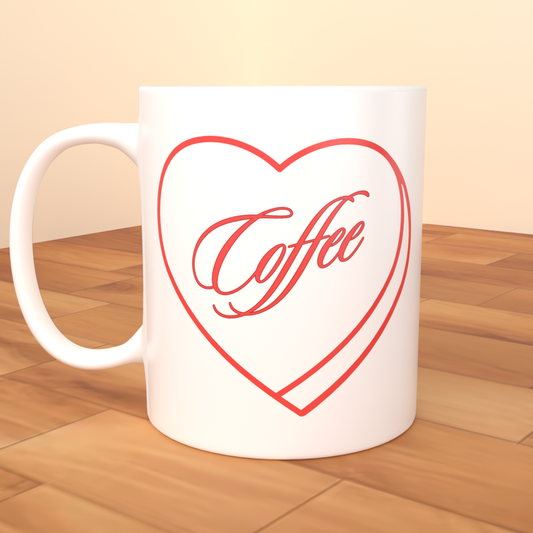 Coffee Lover - Coffee Mug (All White)