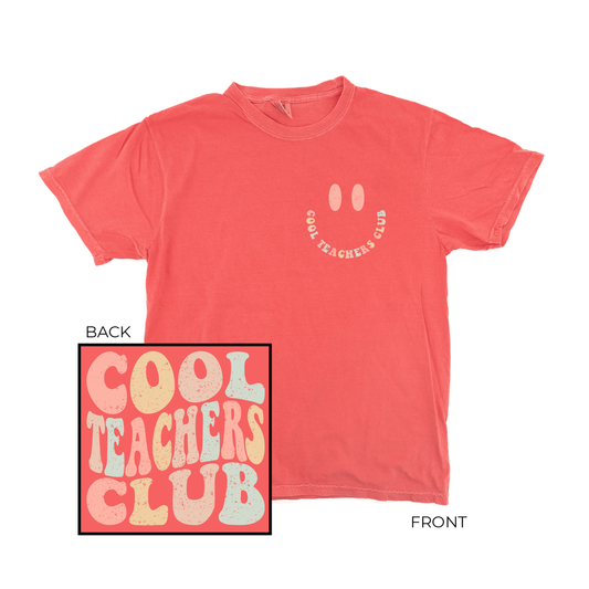 Cool Teachers Club (Pocket & Back) - Tee (Watermelon)