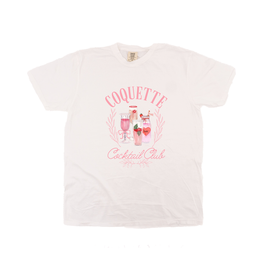 Coquette Cocktail Club - Tee (Vintage White, Short Sleeve)