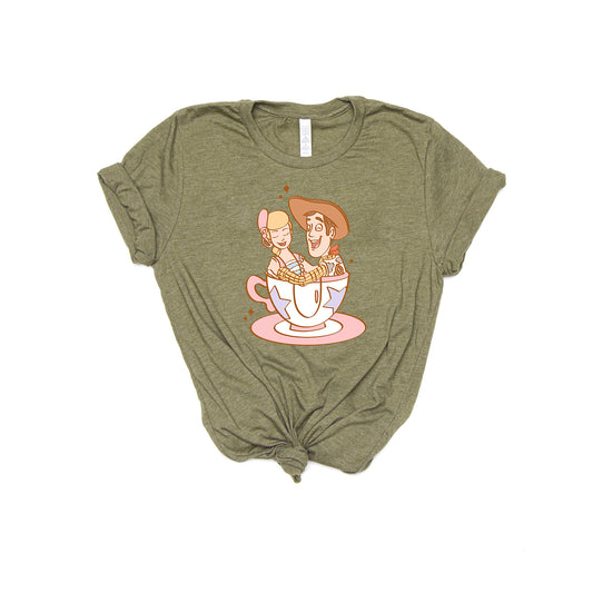 Cowboy Teacup - Tee (Olive)