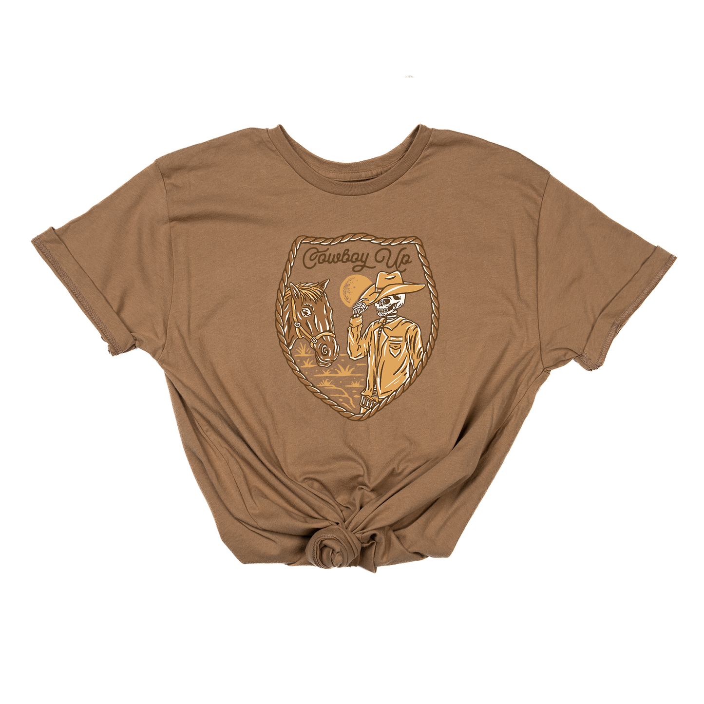 Cowboy Up - Tee (Coyote Brown)