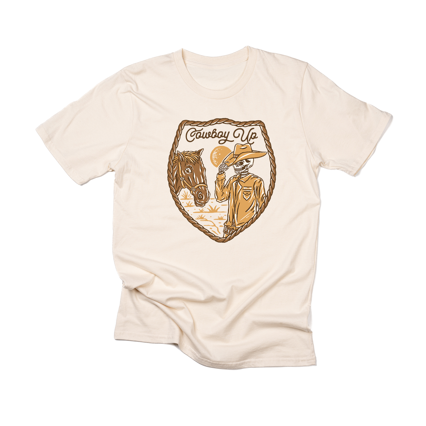 Cowboy Up - Tee (Vintage Natural)