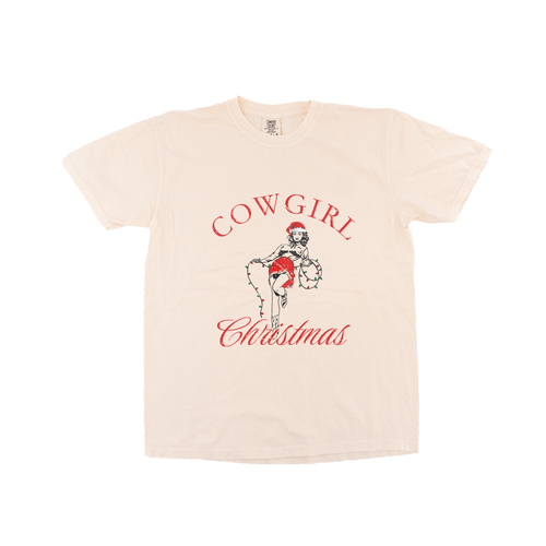 Cowgirl Christmas - Tee (Vintage Natural, Short Sleeve)