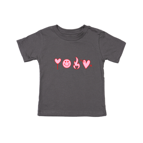 V-Day Things - Kids Tee (Ash)