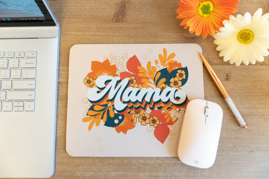 Mama Vintage Floral - Mouse Pad