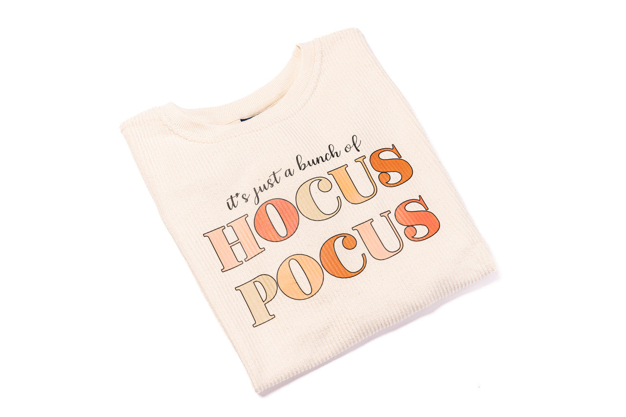 It's Just a Bunch of Hocus Pocus - Corded Sweatshirt (Ivory)