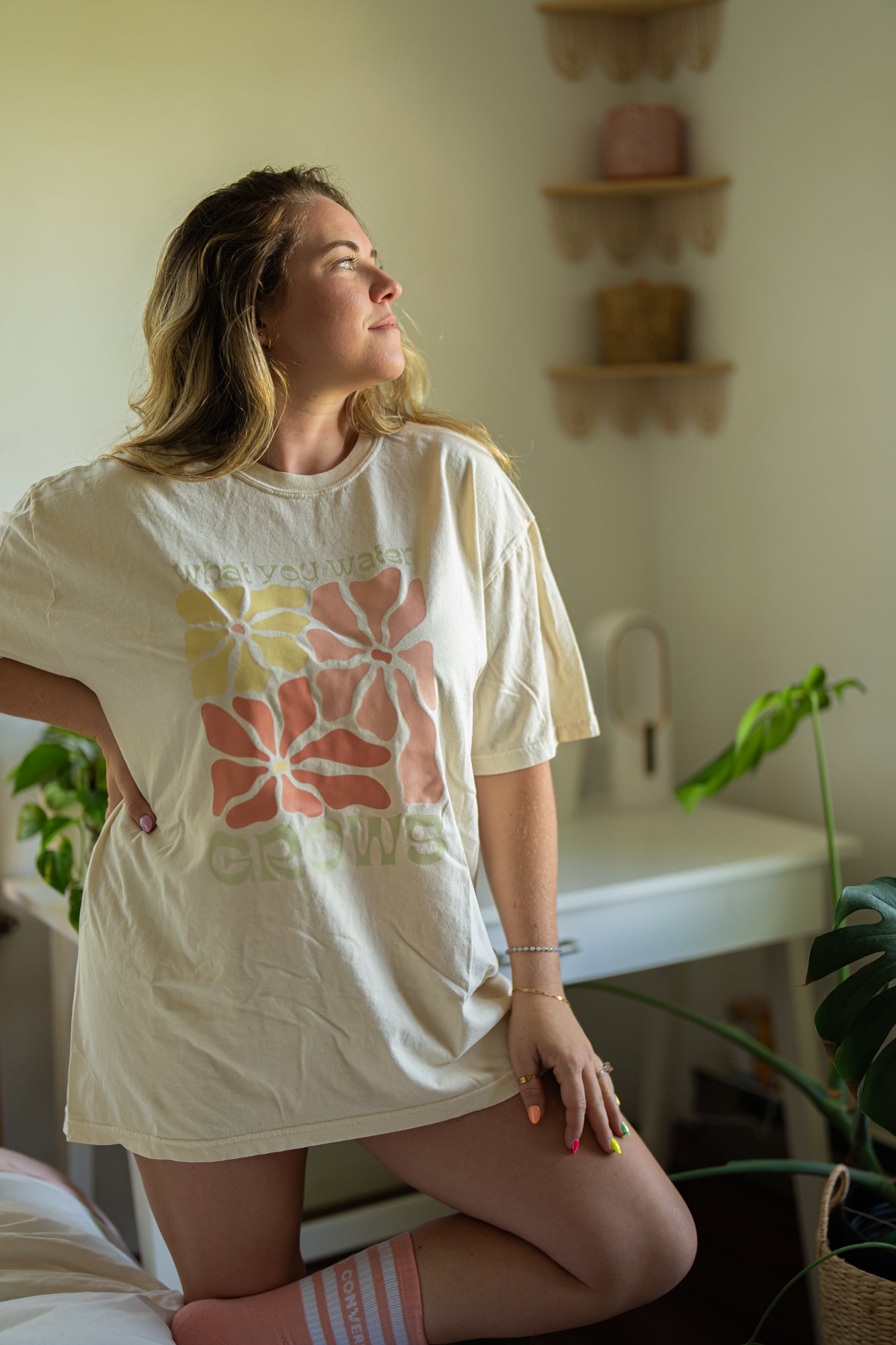 What You Water Grows - Tee (Vintage Natural, Short Sleeve)