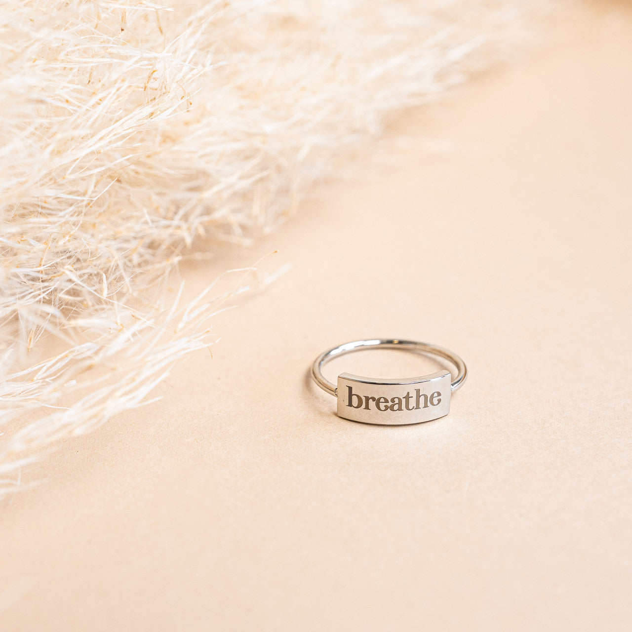 Breathe - Bar Ring