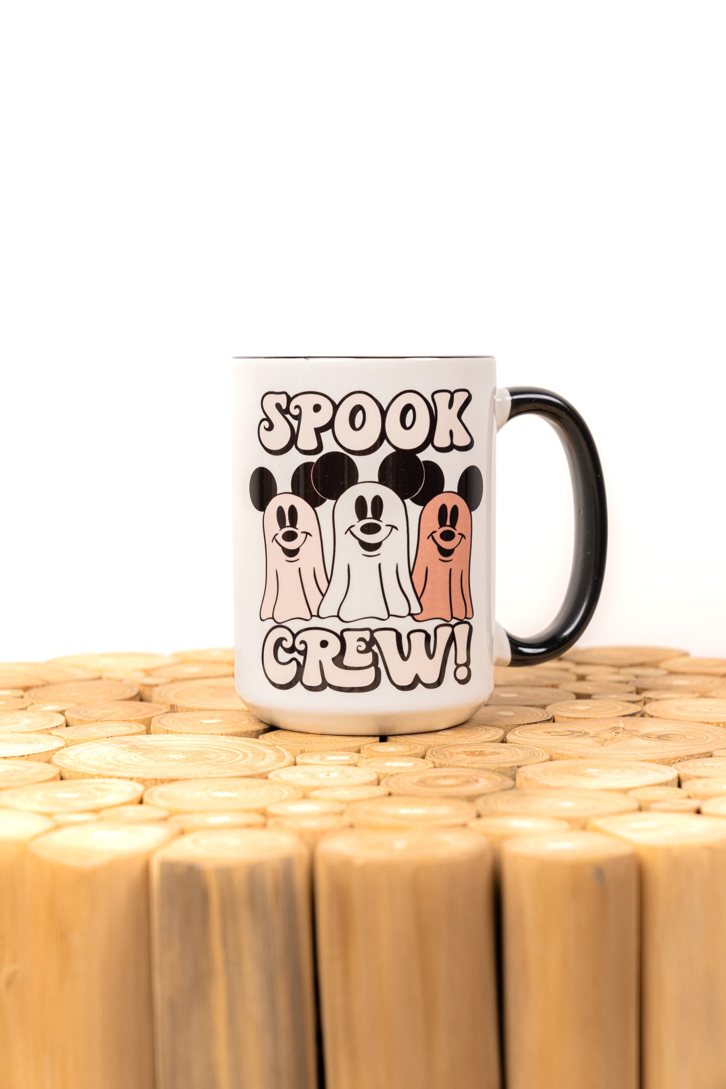 Spook Crew - Coffee Mug (Black Handle & Rim)