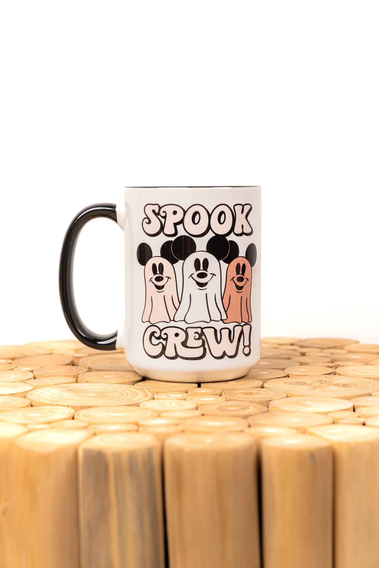 Spook Crew - Coffee Mug (Black Handle & Rim)