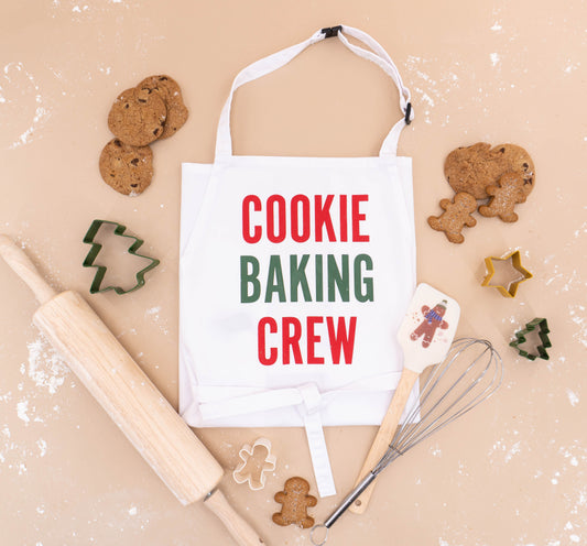 Cookie Baking Crew - Apron (White)