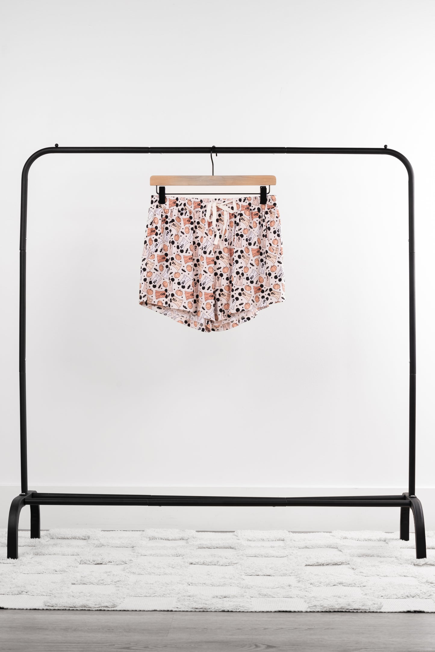 Ghost Mouse - Women's Bamboo Pajama Shorts