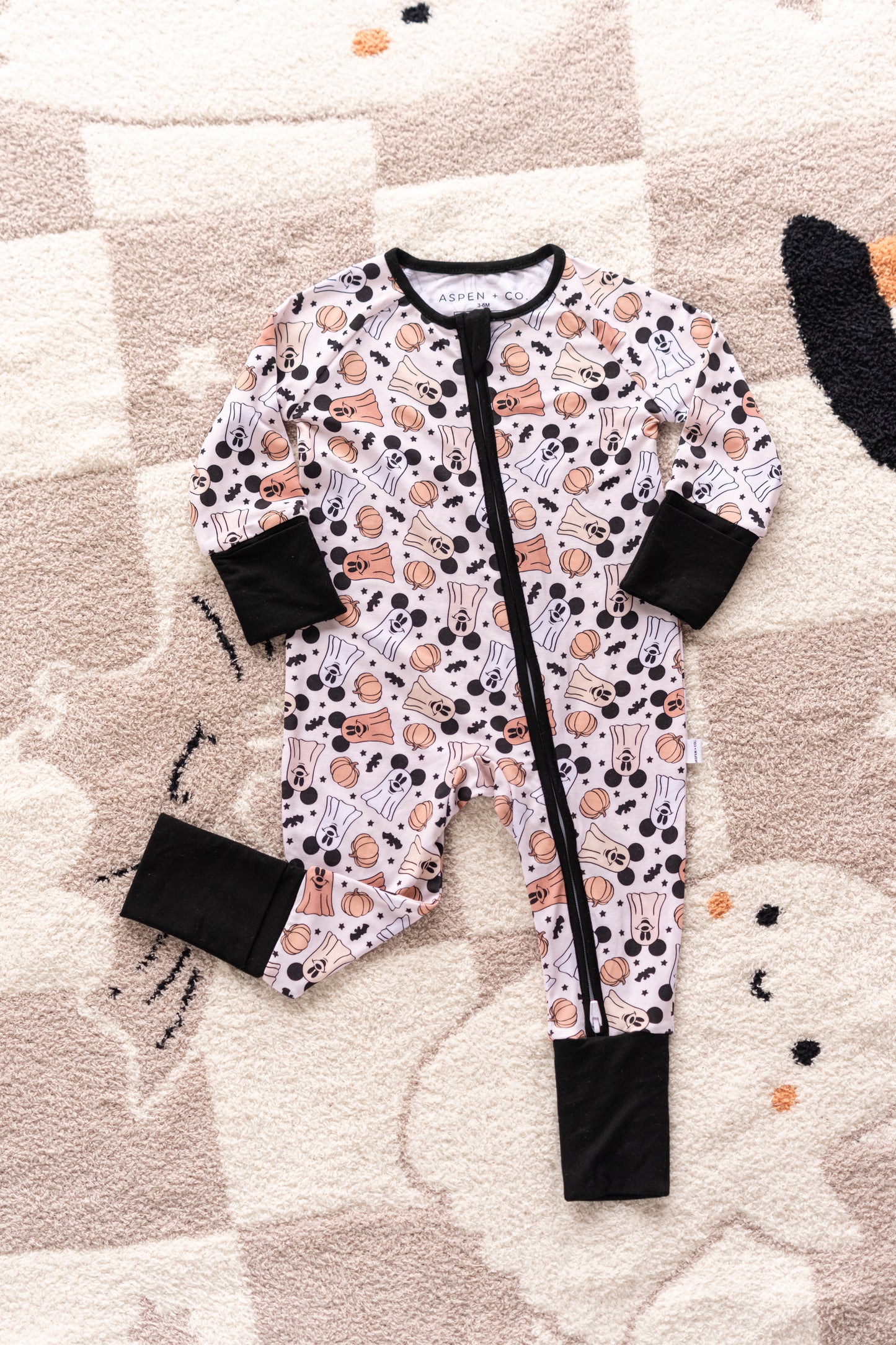 Ghost Mouse - Bamboo Convertible Romper