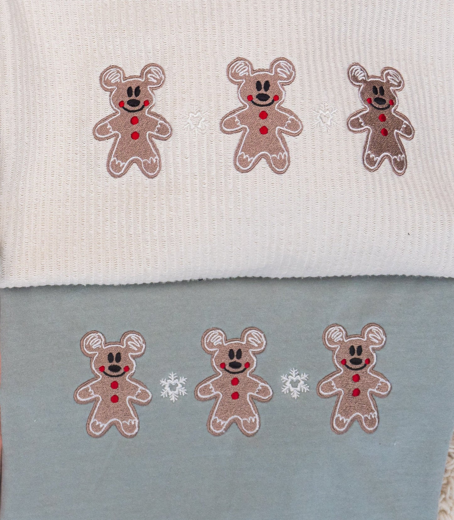 Magic Mouse Gingerbread Cookies - Embroidered Tee (Bay)