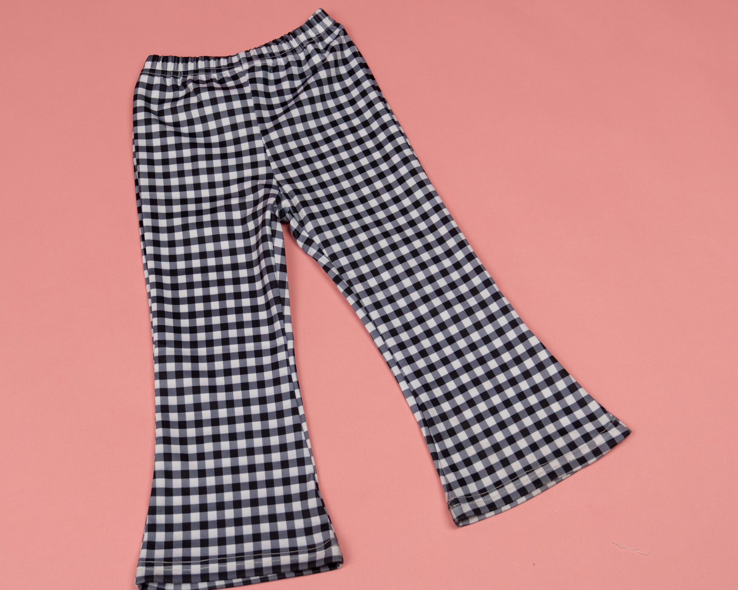 Flared Pants (Checkered)