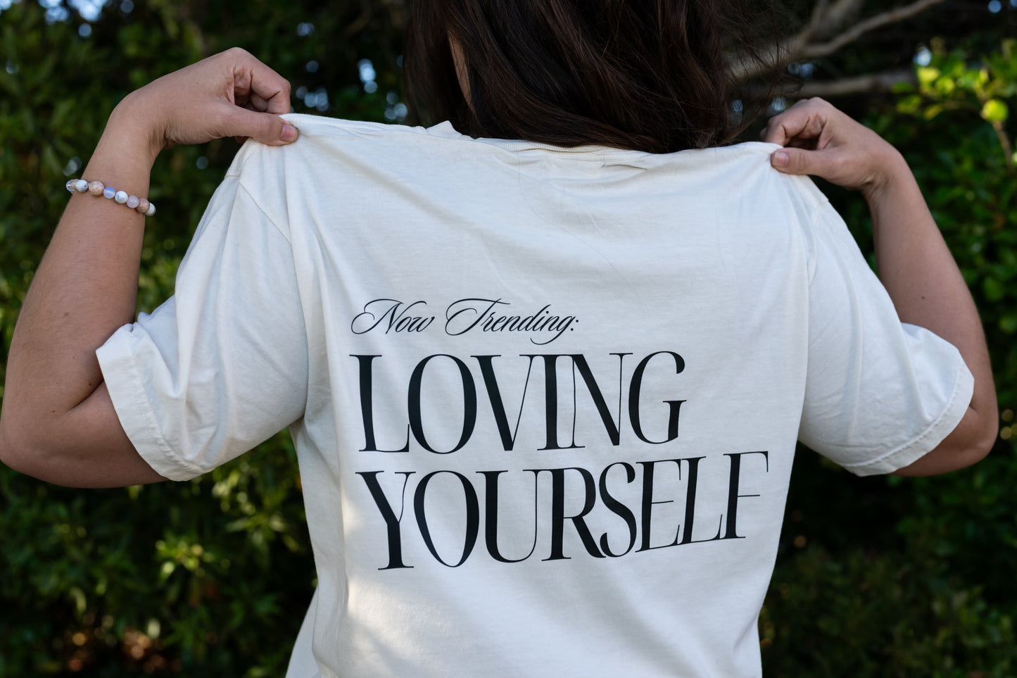 Now Trending: Loving Yourself - Tee (Vintage Natural, Short Sleeve)