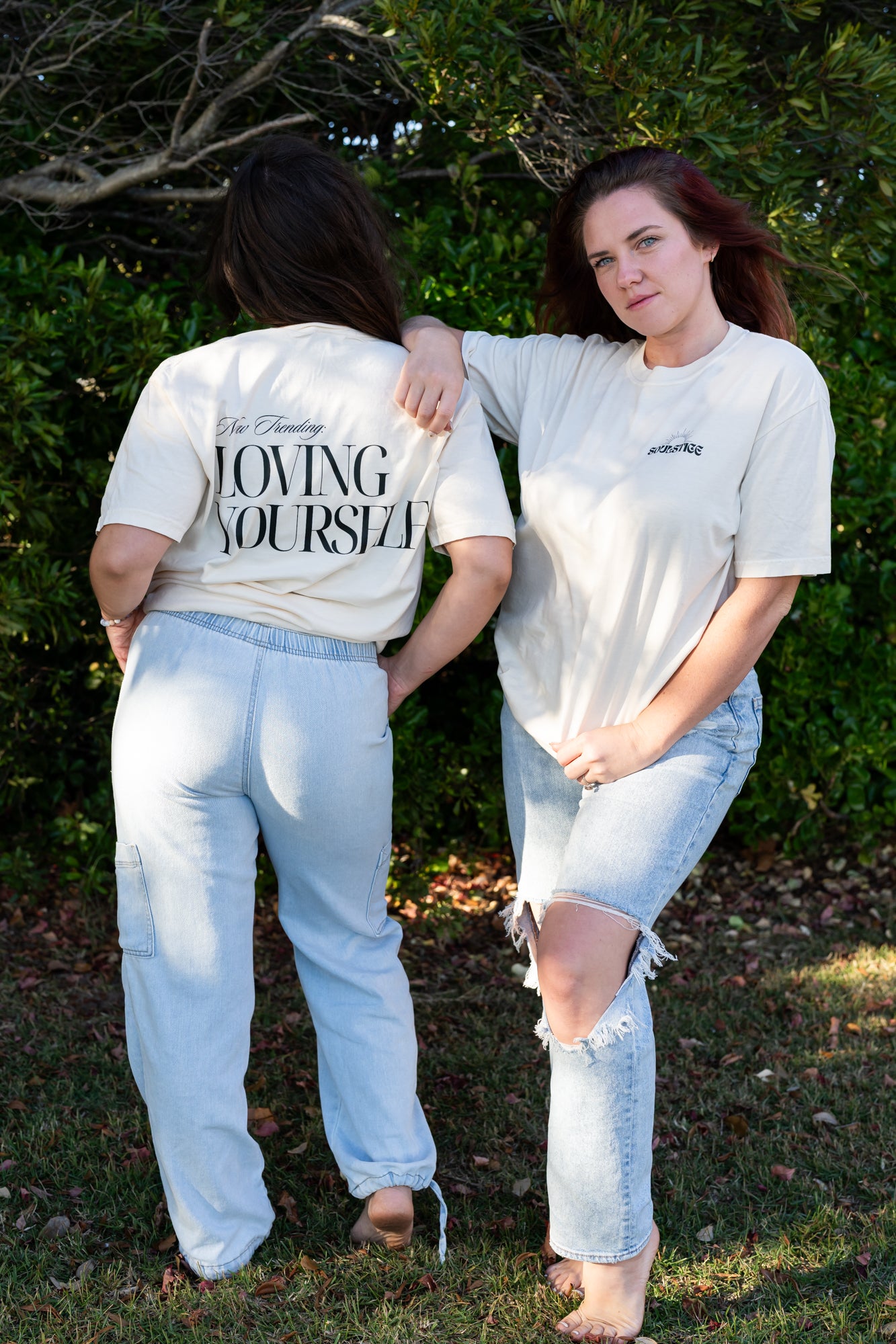 Now Trending: Loving Yourself - Tee (Vintage Natural, Short Sleeve)