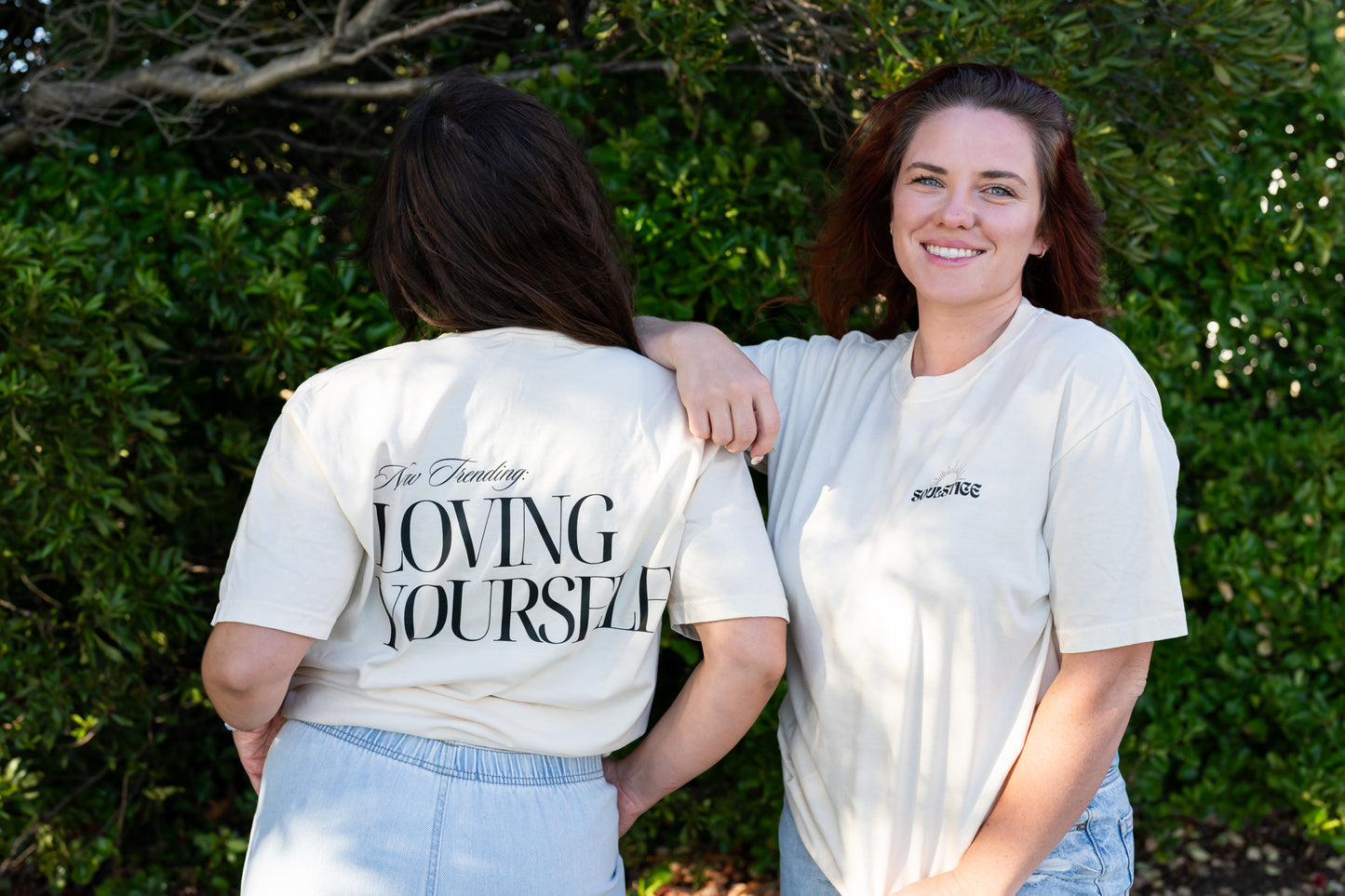 Now Trending: Loving Yourself - Tee (Vintage Natural, Short Sleeve)