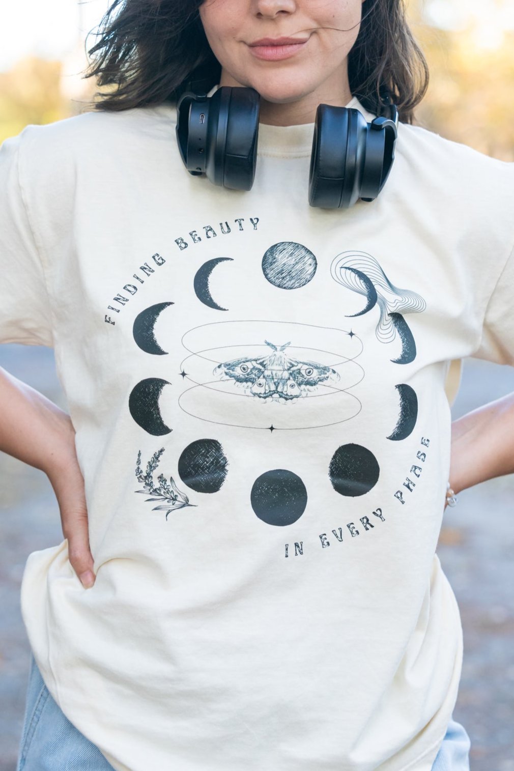 Finding Beauty In Every Phase - Tee (Vintage Natural, Short Sleeve)