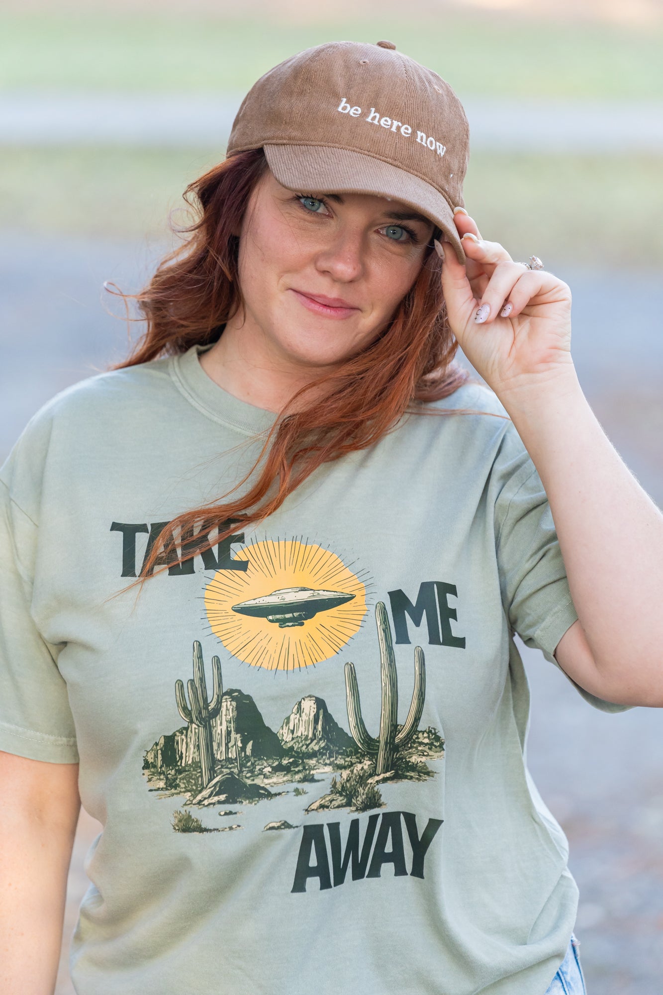 Take Me Away -  Tee (Sandstone)