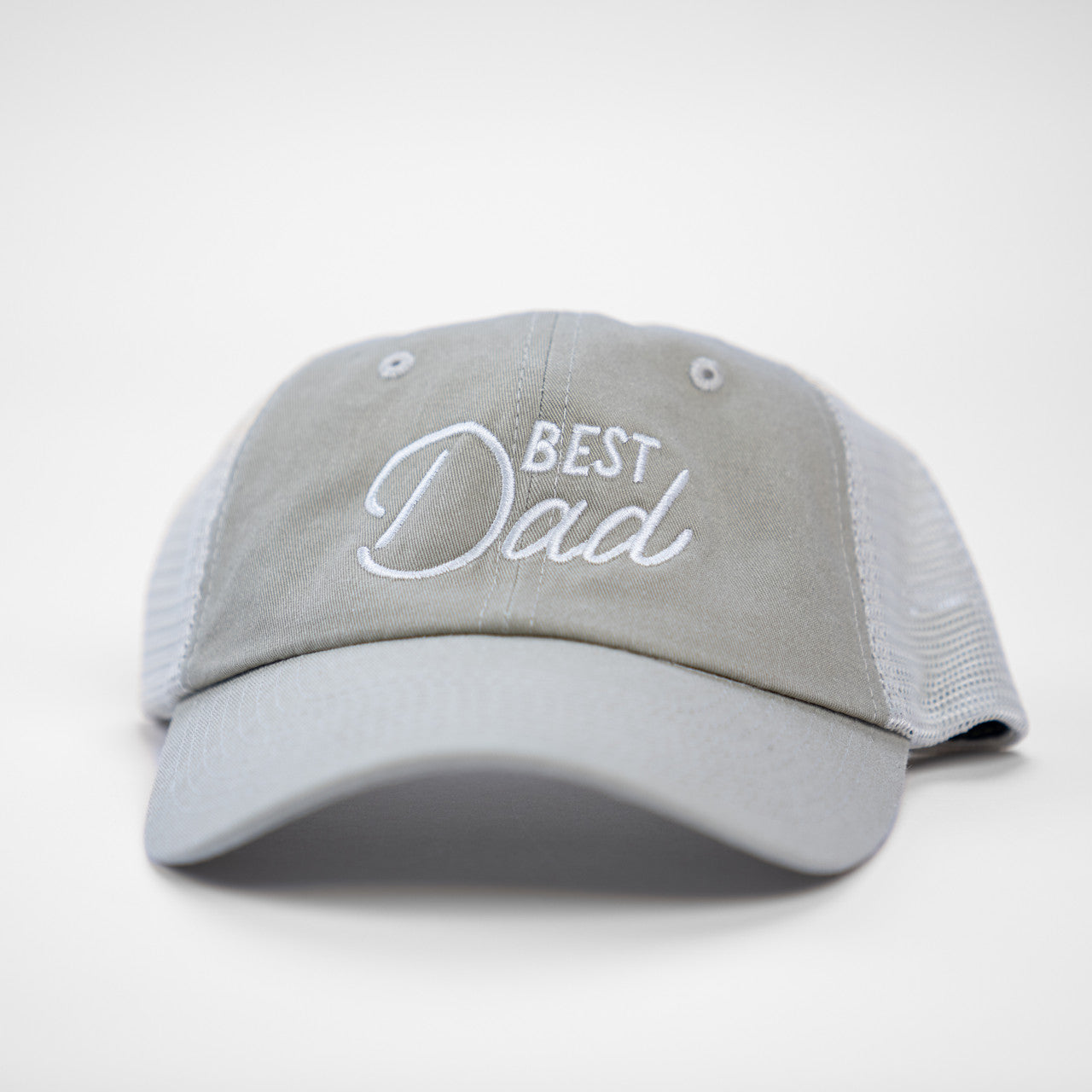 Best Dad (Ace, Creme) - Baseball Hat (Stone)