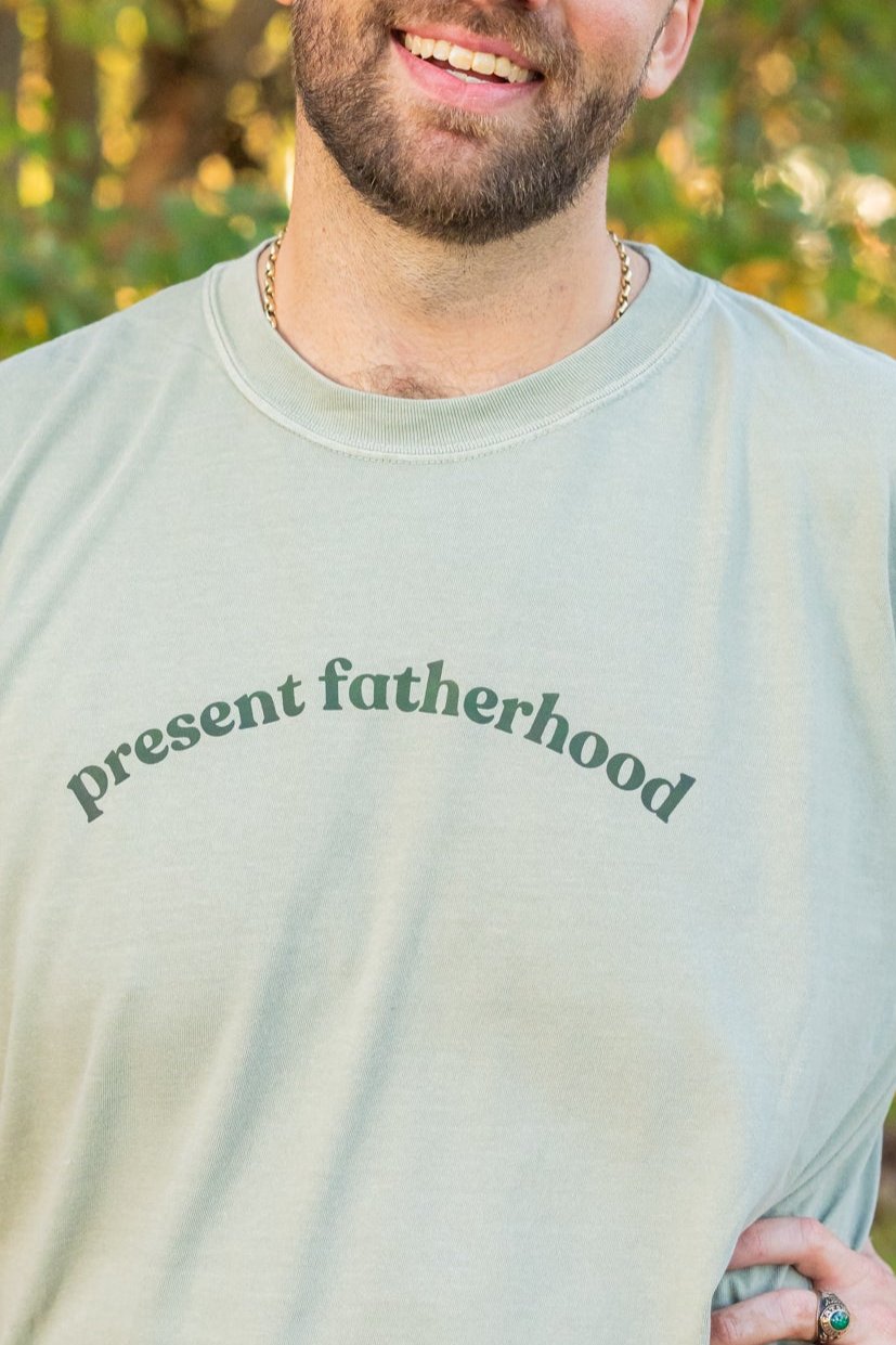 Present Fatherhood - Tee (Sandstone)