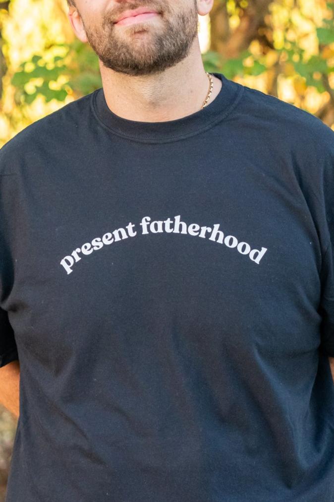 Present Fatherhood - Tee (Black)