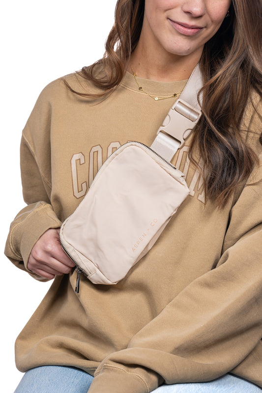 Everyday Essential Belt Bag (Ivory)
