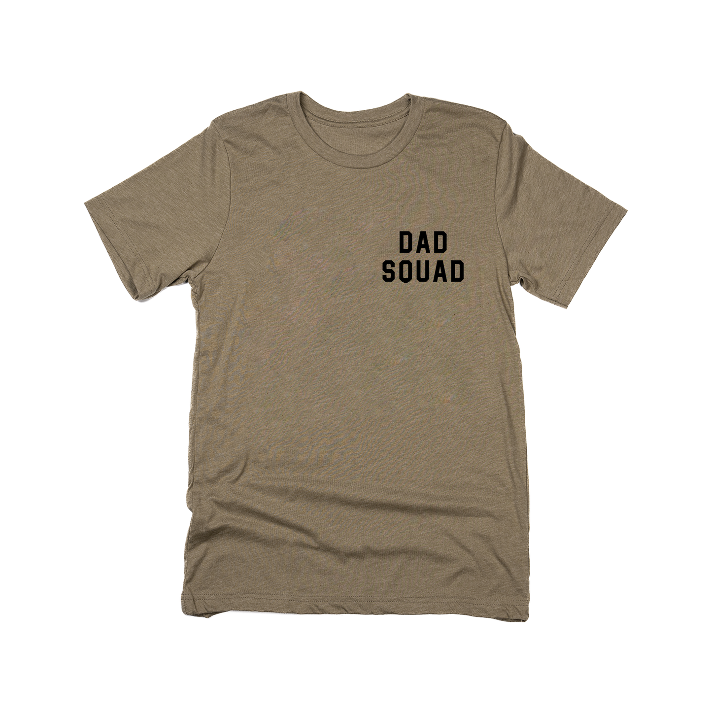 Dad Squad (Black, Pocket) - Tee (Olive)