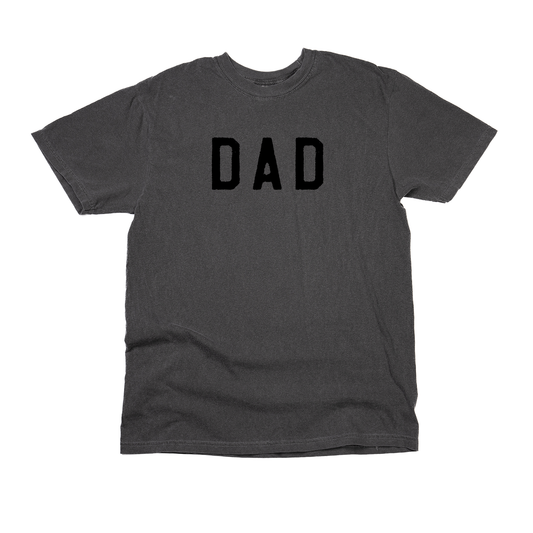 Dad (Rough, Black) - Tee (Smoke)