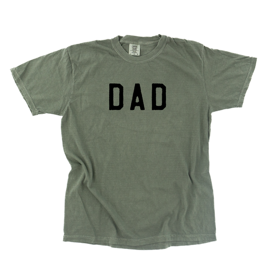 Dad (Rough, Black) - Tee (Spruce)