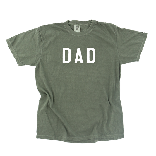 Dad (Rough, White) - Tee (Spruce)