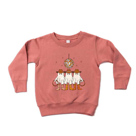 Disco Western Ghosts - Kids Sweatshirt (Mauve)