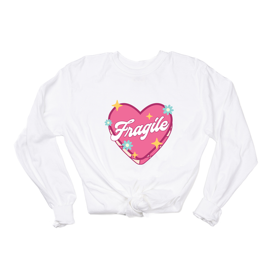Fragile - Tee (Vintage White, Long Sleeve)