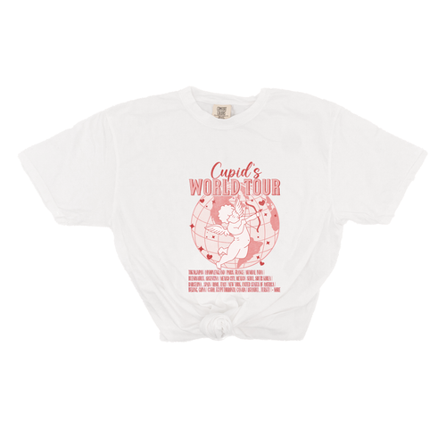 Cupid's World Tour - Tee (Vintage White, Short Sleeve)