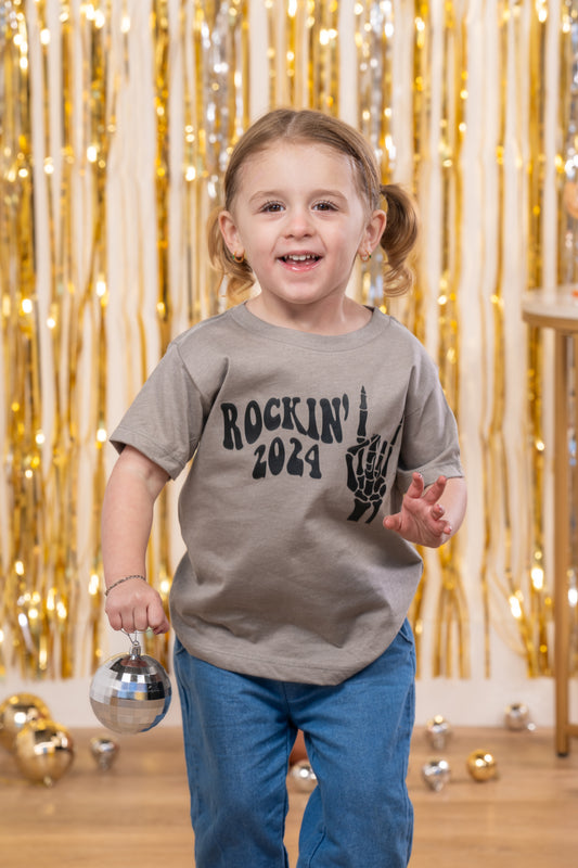 Rockin' 2024 - Kids Tee (Pale Moss)