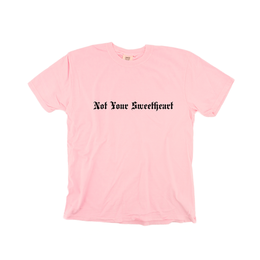 Not Your Sweetheart - Tee (Pale Pink)