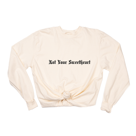 Not Your Sweetheart - Tee (Vintage Natural, Long Sleeve)