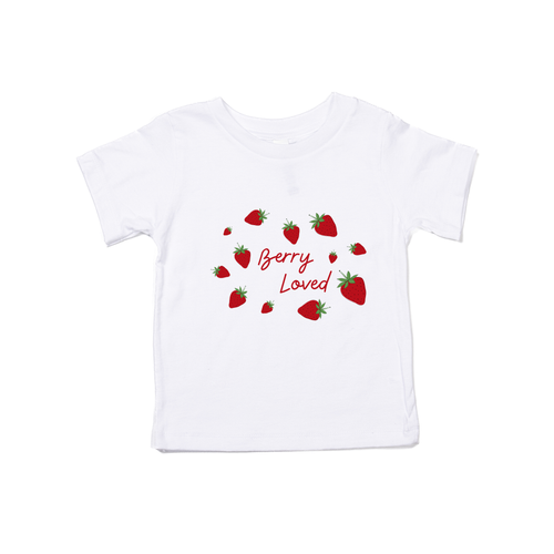 Berry Loved - Kids Tee (White)