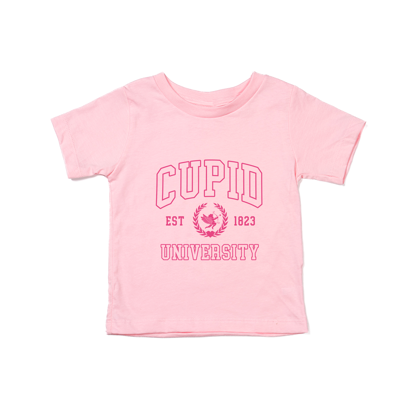 Cupid University - Kids Tee (Pink)