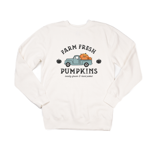 Farm Fresh Pumpkins - Sweatshirt (Creme)