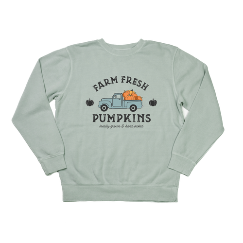 Farm Fresh Pumpkins - Sweatshirt (Sea Salt)