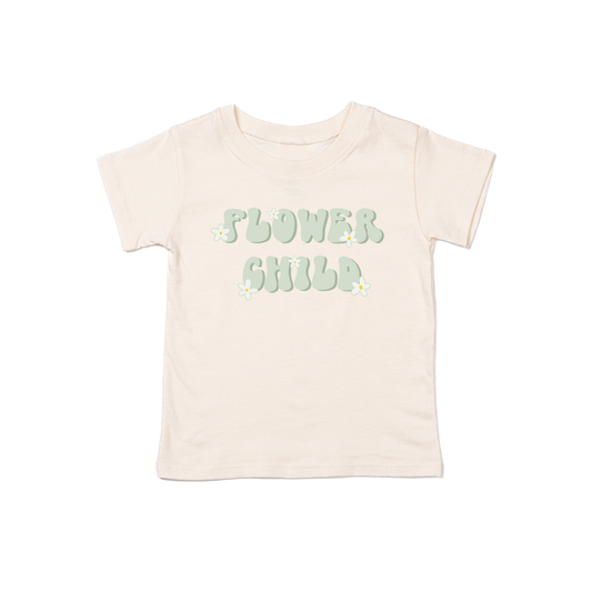 Flower Child - Kids Tee (Natural)